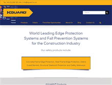 Tablet Screenshot of kguard.co.uk